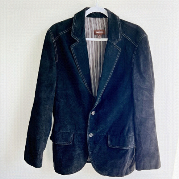 Danier Jackets & Blazers - Danier | Black Suede Blazer Style Jacket